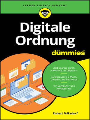 cover image of Digitale Ordnung für Dummies